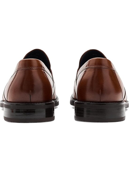 Cole Haan Men\'s British Tan Leather Bedford Penny Loafers Classic Elegance Shoes main image 4